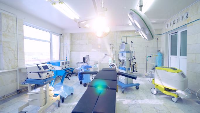 医院里有现代化设备的现代化手术室。