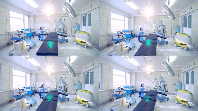 医院里有现代化设备的现代化手术室。