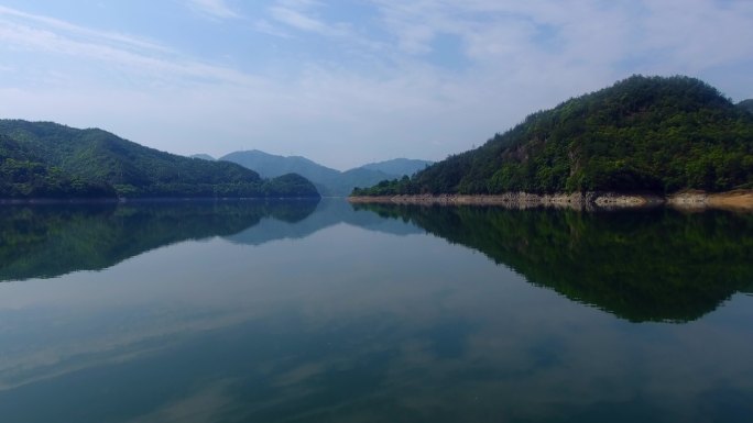 绿水青山唯美素材