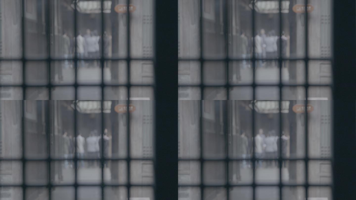 【4K灰度】近代革命青年秘密集会情景模拟