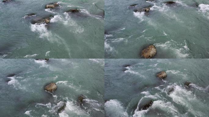 大渡河河面水面4K