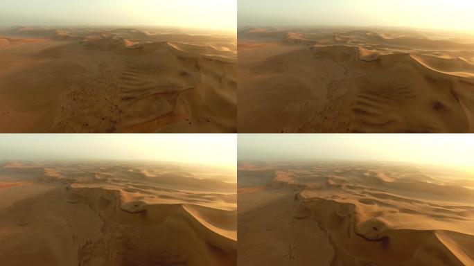 沙海一带一路无人区大沙漠