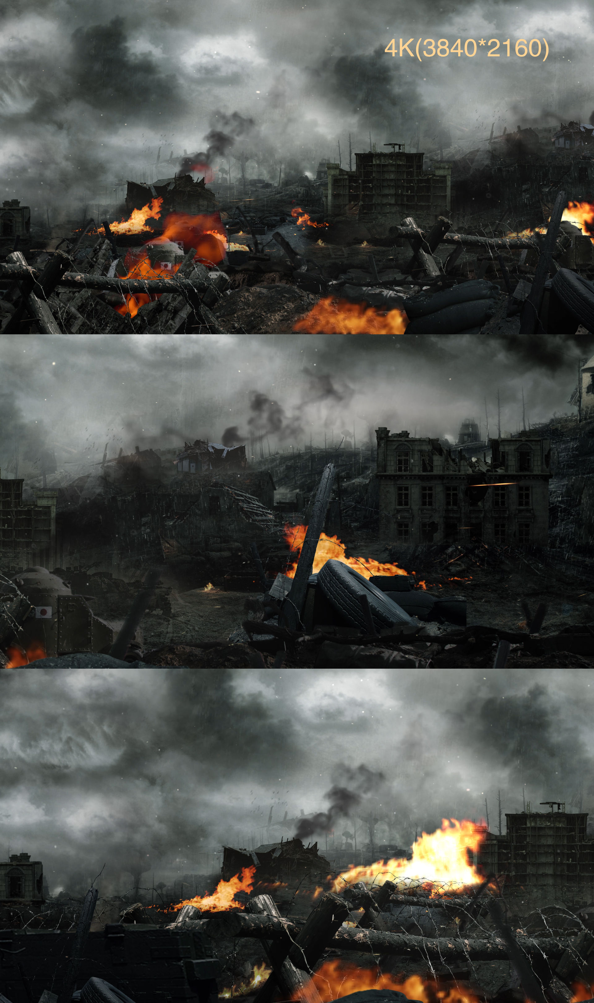 战争场景2【视频】_视频素材包下载(编号:6078156)_舞台背景_vj师网