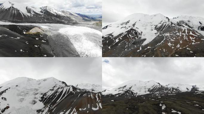 青海果洛神山阿尼玛卿雪山