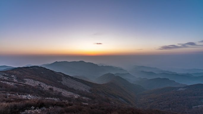 都山日出