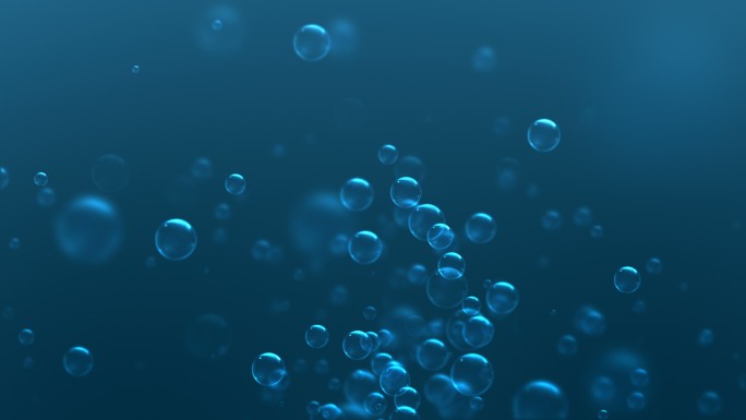 海洋气泡背景（可循环）