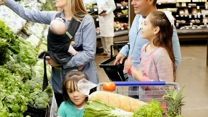 家庭购物学龄前儿童女性有机食品