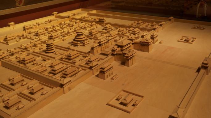 古洛阳城模型