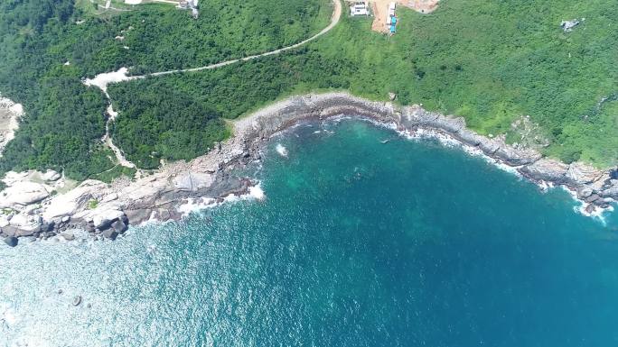 海南文昌石头公园火箭发射场海洋