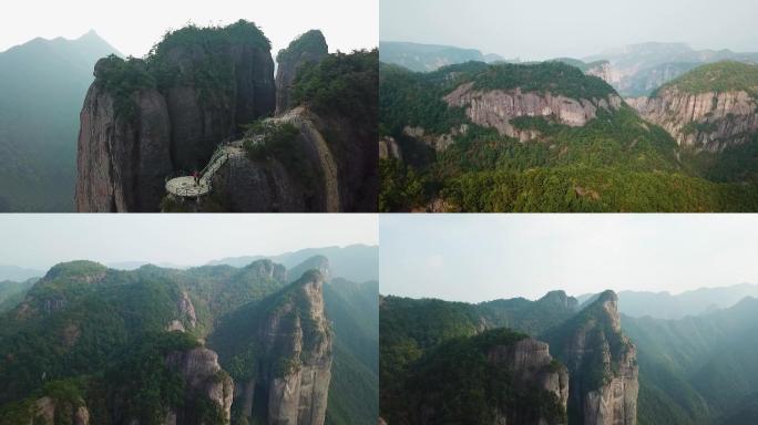 浙江台州仙居神仙居景区山石航拍4