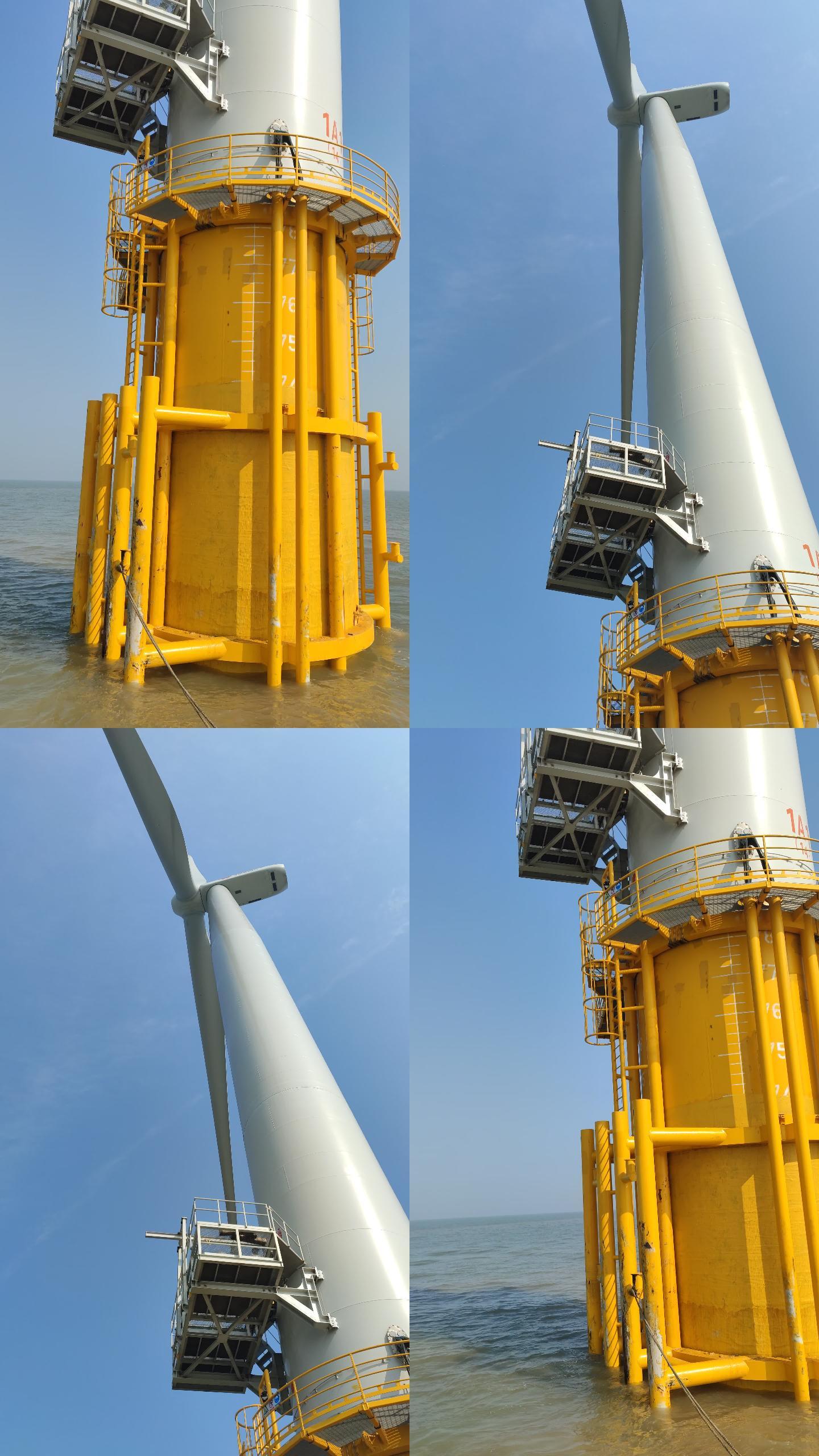 竖版中国海上风力发电
