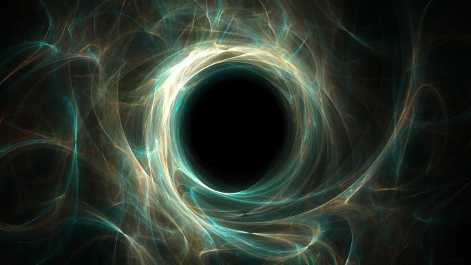 黑洞宇宙背景视觉创意引力