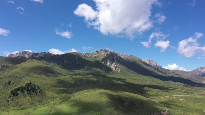 甘南郎木寺附近美景