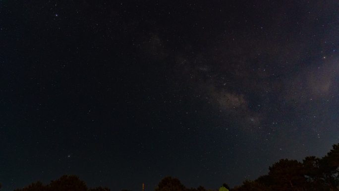 广西玉林北流的星空和银河