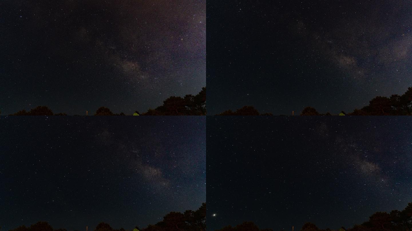 广西玉林北流的星空和银河