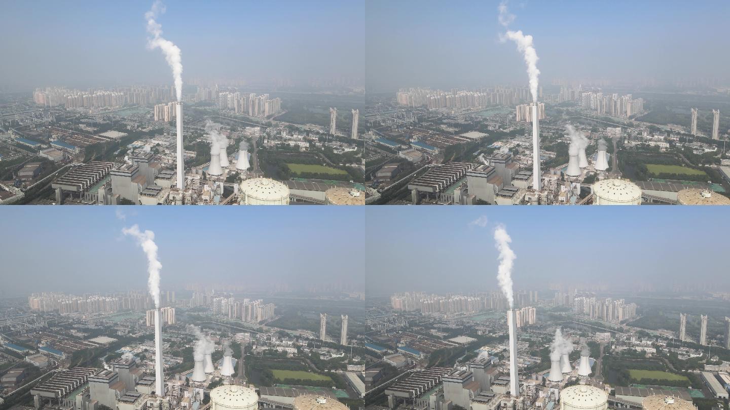 烟筒排放废气空气污染环境保护
