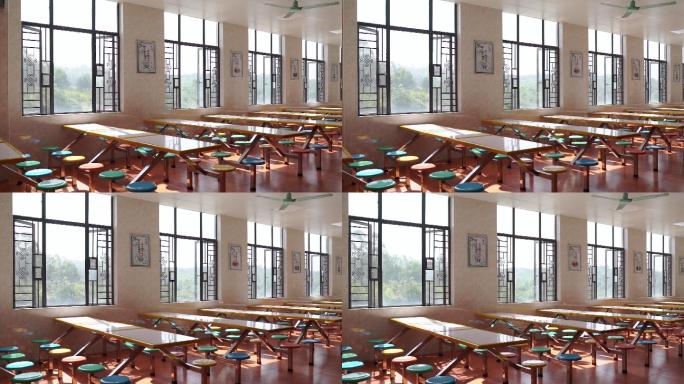 中技大专高校学校食堂用餐环境