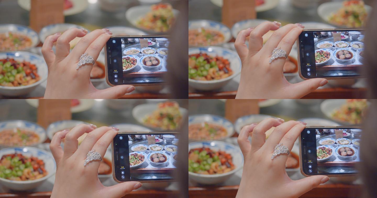 【4K原声】手机美食拍照
