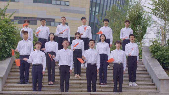 【4K】大学生五四青年红歌会大合唱