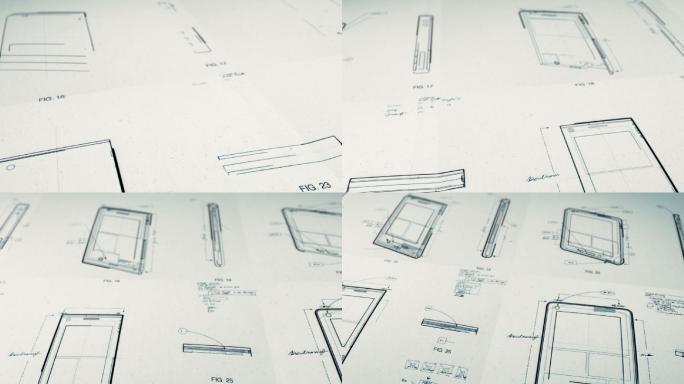 技术专利图工程轮廓计算机设备