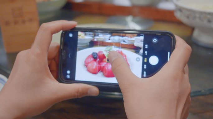 【4K原声】手机美食拍照