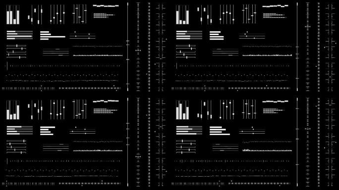 为用户界面设置动画图形未来感HUD元素。