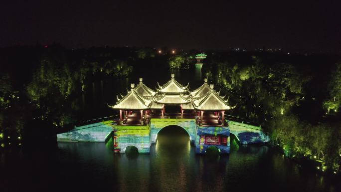 扬州瘦西湖夜景