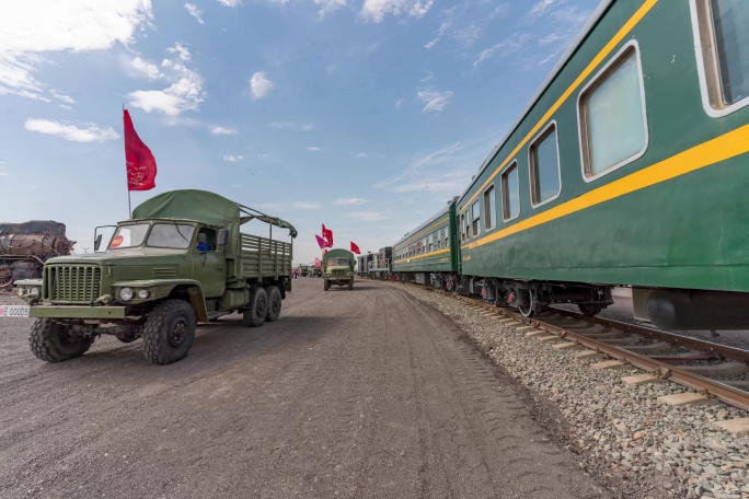 8K中卫铁路收藏展延时摄影