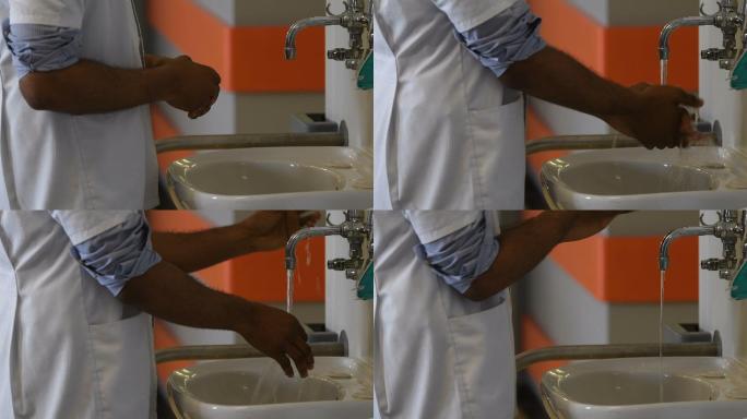 一线医护人员洗手