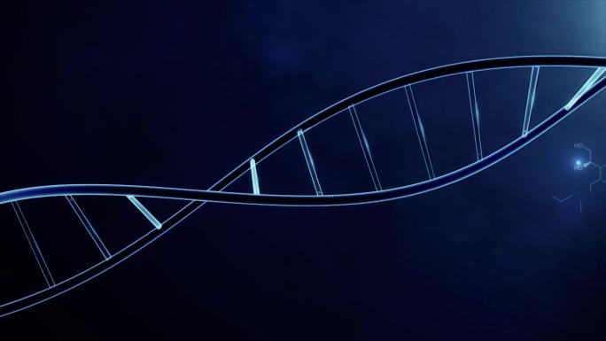 4K大气基因链DNA/RNA动态视频素材