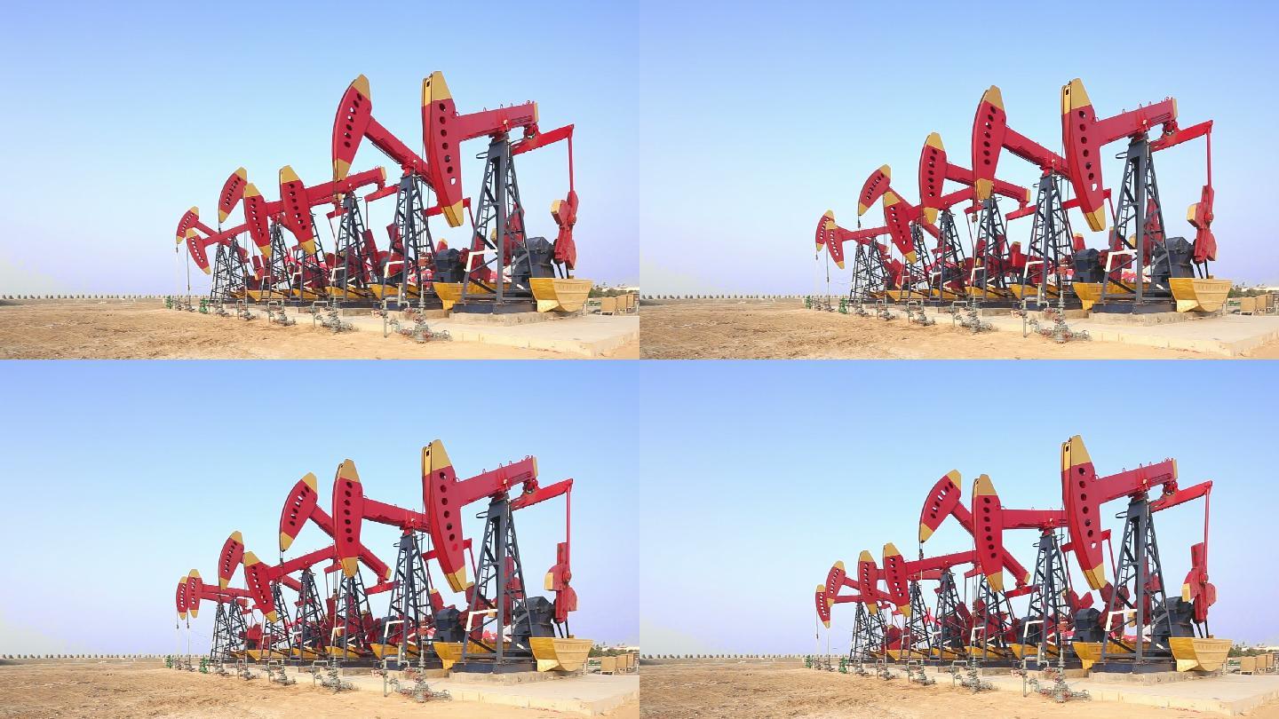 石油工业设备。宣传片视频素材