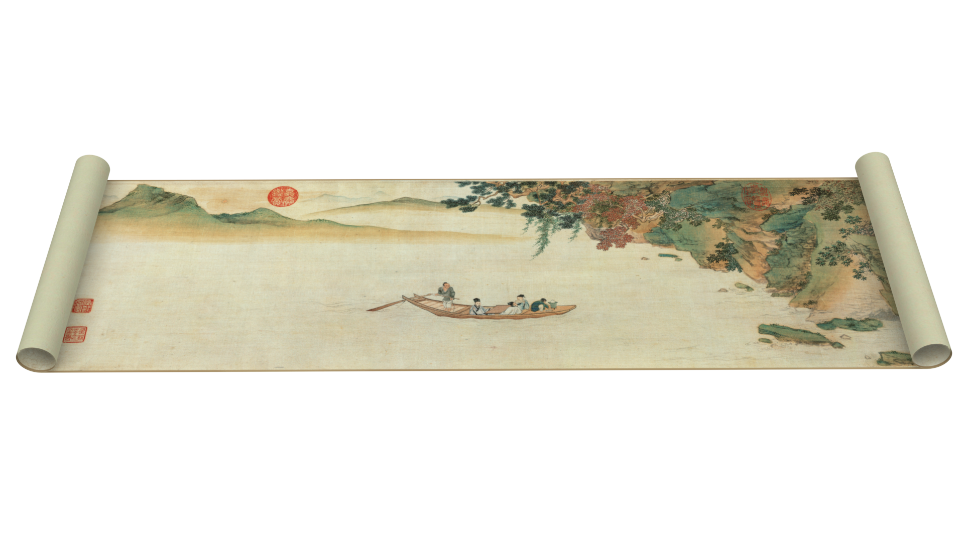 展开的画卷-赤壁图