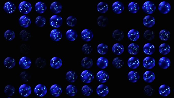 十二星座特效视频背景