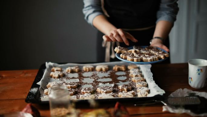 给孩子们的饼干