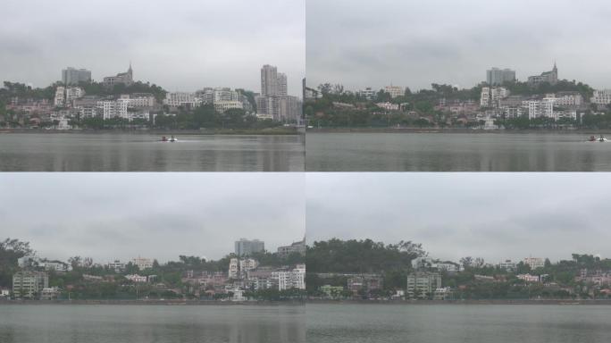 澳门沿岸城市风光