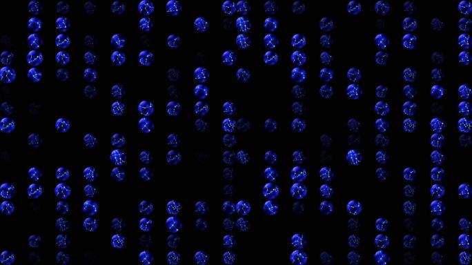 十二星座粒子动画墙背景