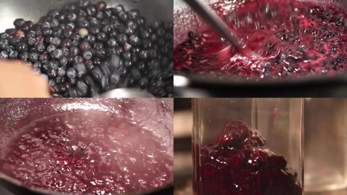 蓝莓酱的制作流程