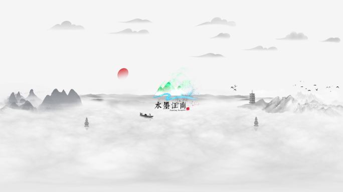 原创8K古风VR全景粒子飘散片头