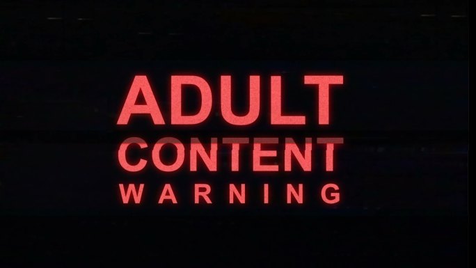 VHS Look中的成人内容警告