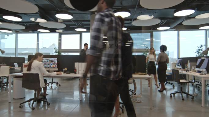 办公室办公单位企业商务白领精英