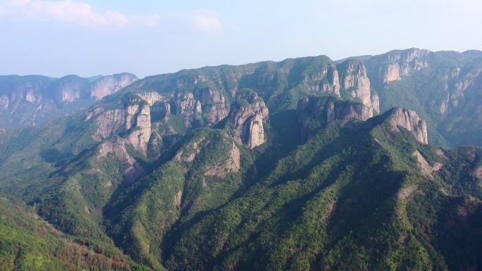 航拍神仙居饭蒸岩2