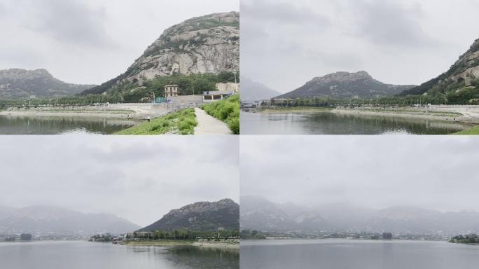 雨天山水