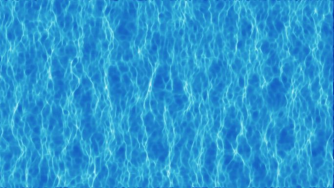 4K蓝色水面快速流动无缝循环