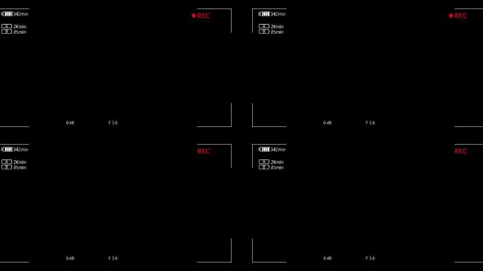 相机取景器数字叠加显示