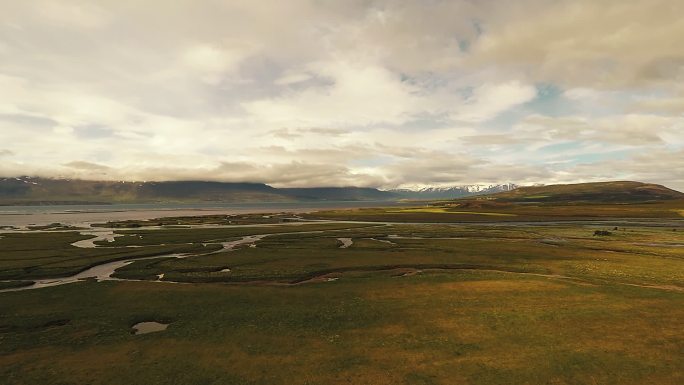 从上面看冰岛