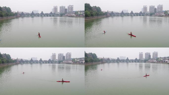 单人划船比赛