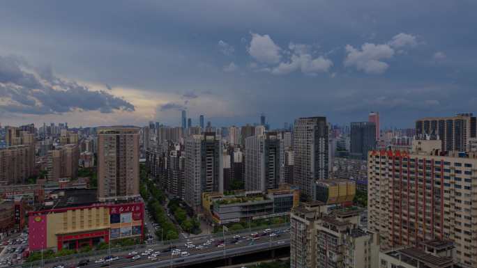 6K城市大雨即将来临【延时】