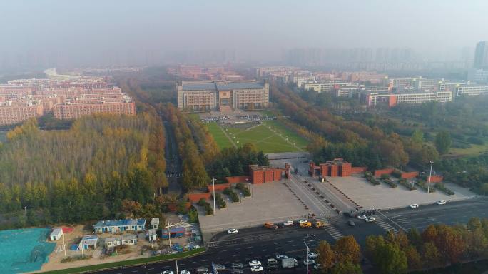 郑州大学（图书馆 大门 钟楼 文学院）