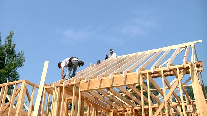 住宅建设木质结构工程木工技术手艺