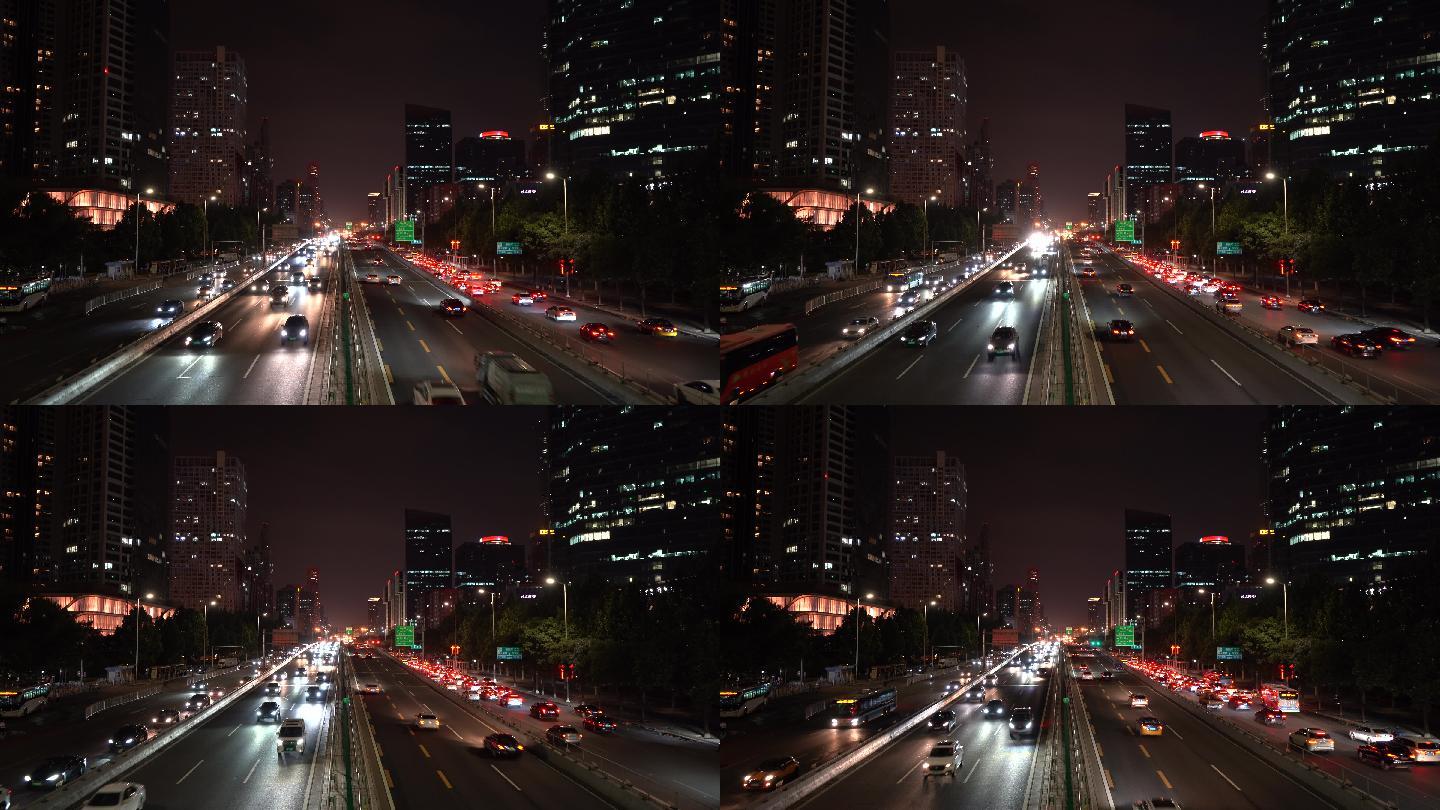 北京城市夜景